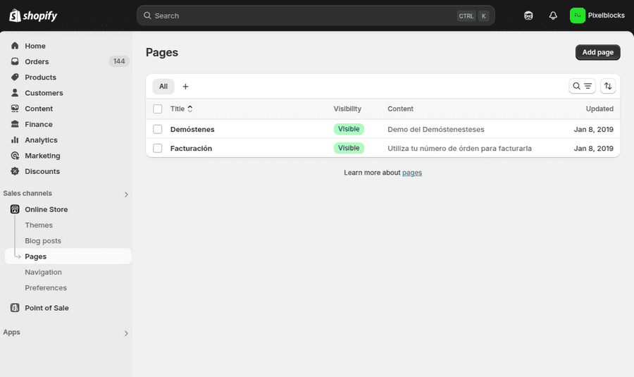 Shopify image