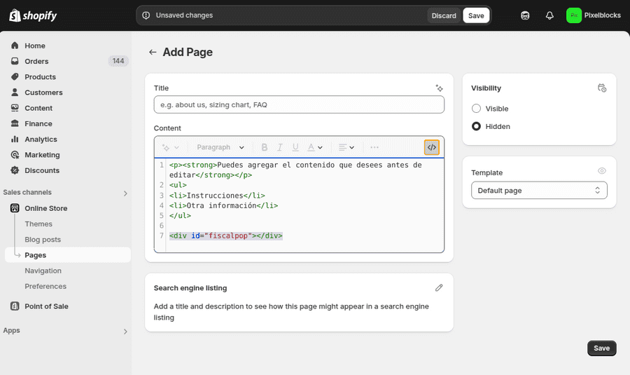 Shopify image